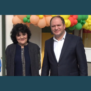 Inaugurarea unui bloc nou al Grădiniței nr. 54 din sectorul Buiucani, cu 90 de locuri și 3 grupe de copii
